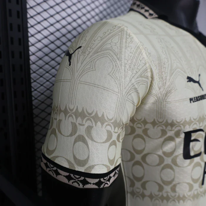 AC Milan 2023/2024 Fourth Kit Beige - Image 5