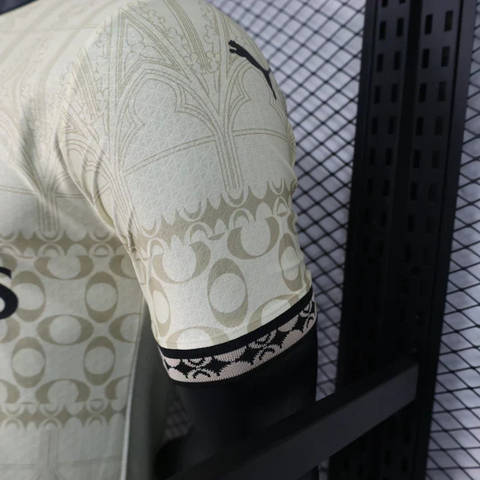 AC Milan 2023/2024 Fourth Kit Beige - Image 6
