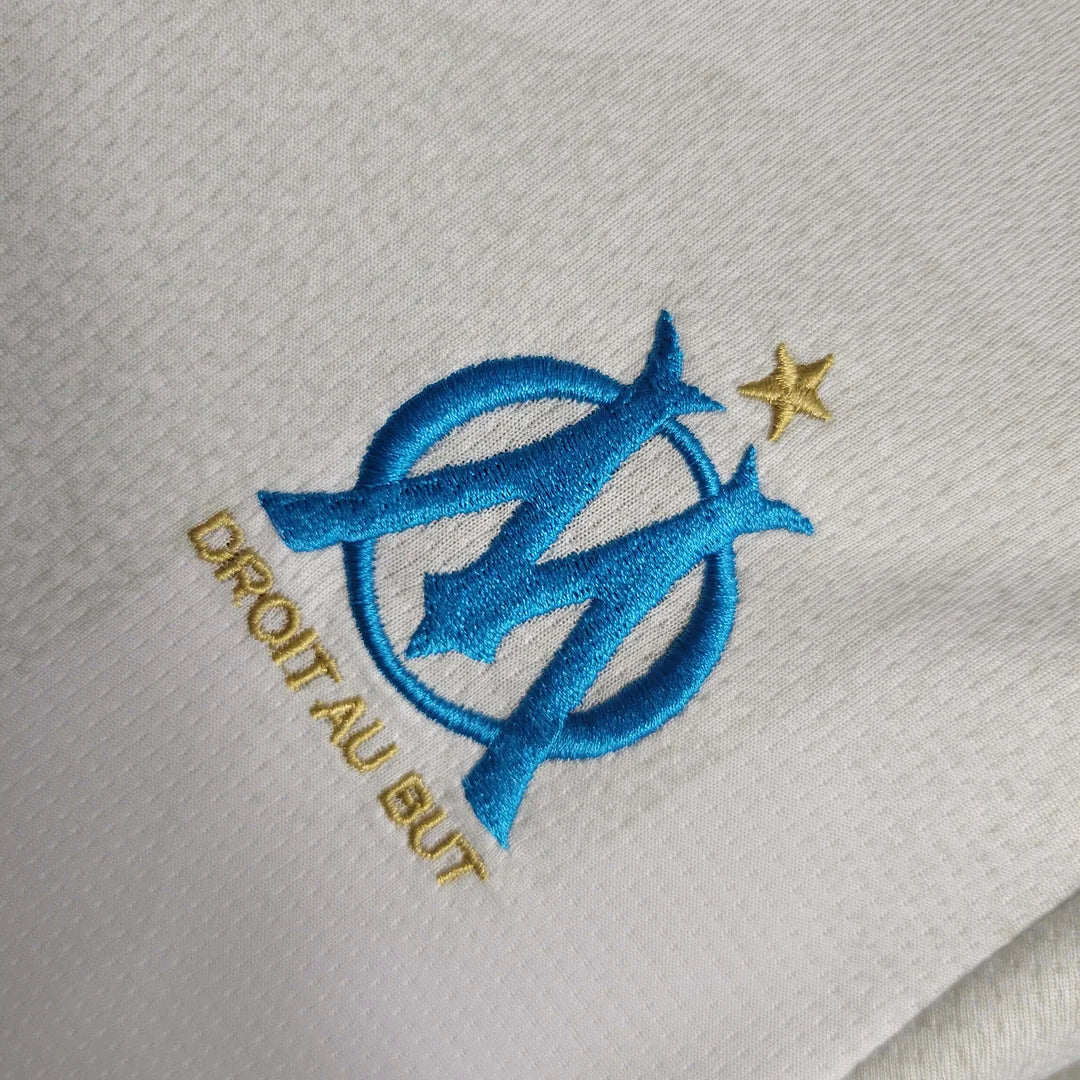 2023/2024 Olympique de Marseille Home Kit Kids Size - Image 5
