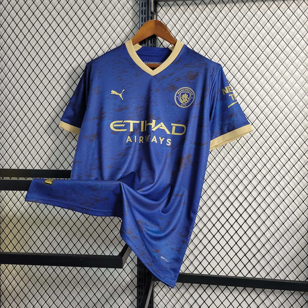 Manchester City "Navy Fusion" Limited Jersey - Image 5