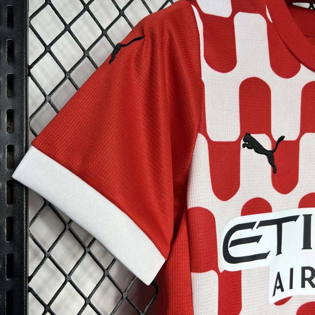 2024-2025 Girona Home Kit Kids Size - Image 4