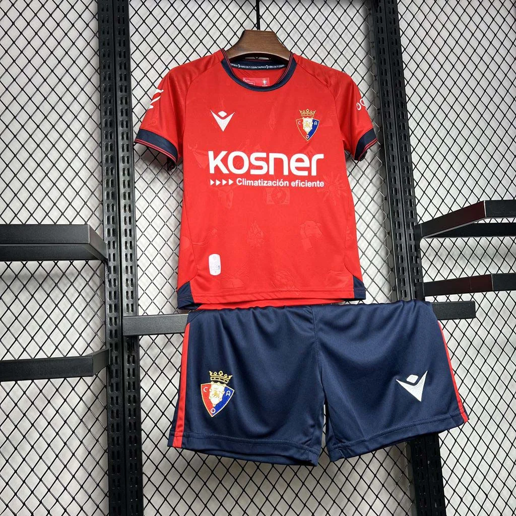 2024-2025 Osasuna Home Kit Kids Size - Image 3