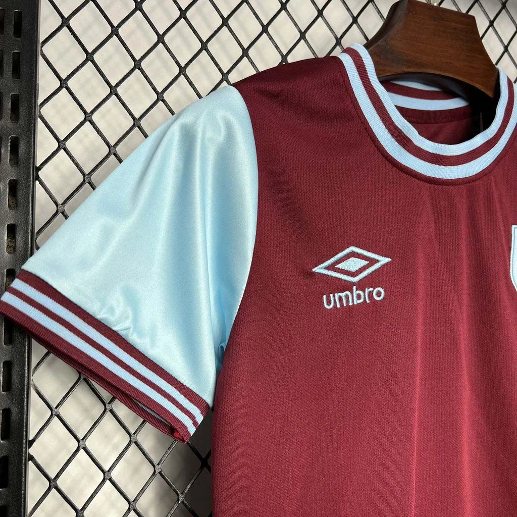 2024-2025 West Ham United Home Kit Kids Size - Image 4