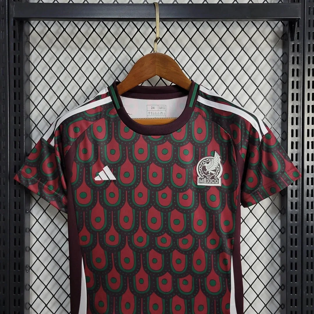 2024 Mexico Home Kit Kids Size - Image 3