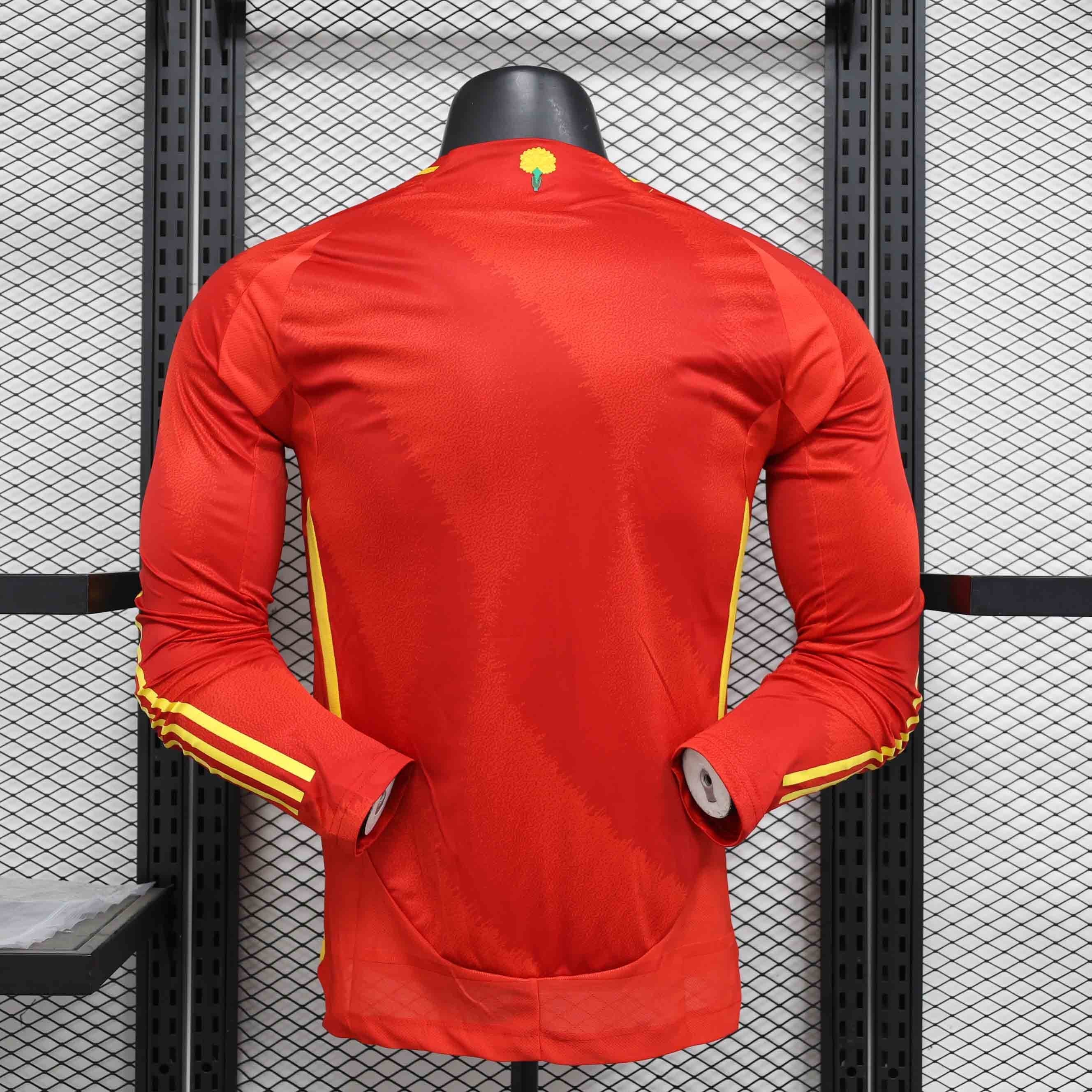 2024 Spain Home Kit Long Sleeve - Image 2