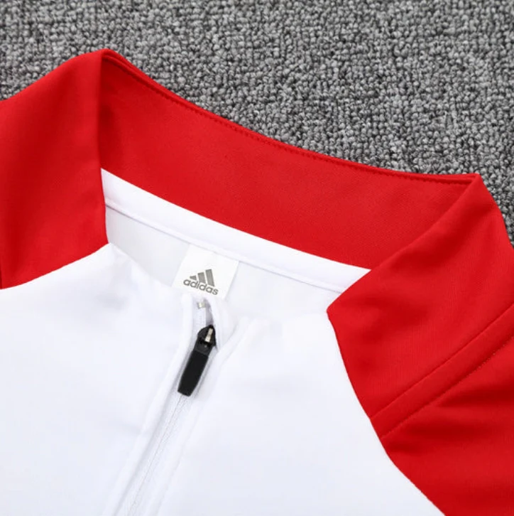 2025/2026 Arsenal White and Black x Red Tracksuit - Image 3