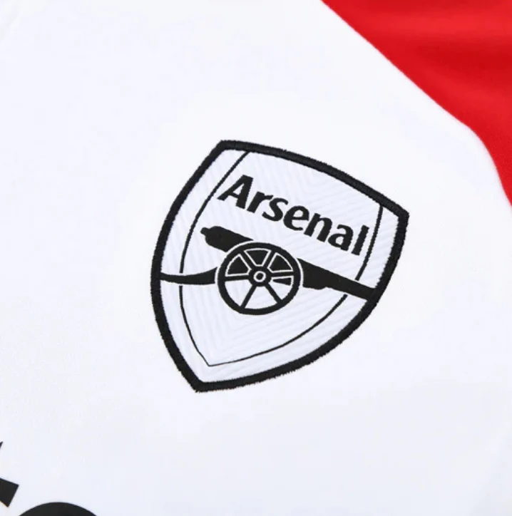 2025/2026 Arsenal White and Black x Red Tracksuit - Image 5