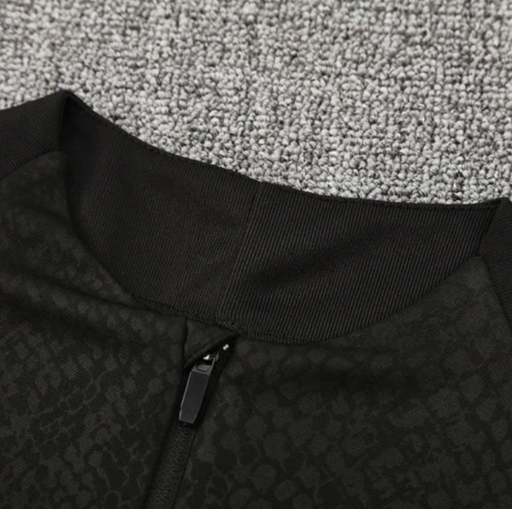 2025/2026 Barcelona Black and Purple Tracksuit - Image 3