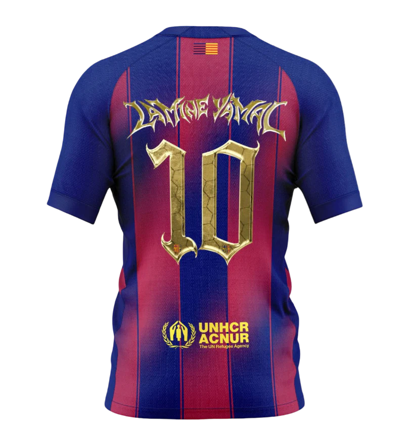 2025/2026 Barcelona Home Lamine Yamal Kopa Trophy Edition