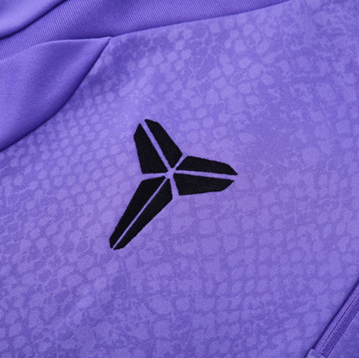2025/2026 Barcelona Purple and Black Tracksuit - Image 4