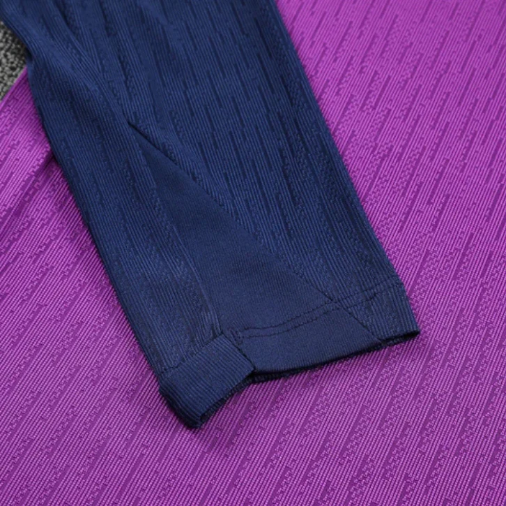 2025/2026 Barcelona Purple and Blue Tracksuit - Image 4
