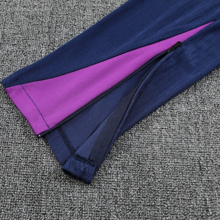 2025/2026 Barcelona Purple and Blue Tracksuit - Image 7