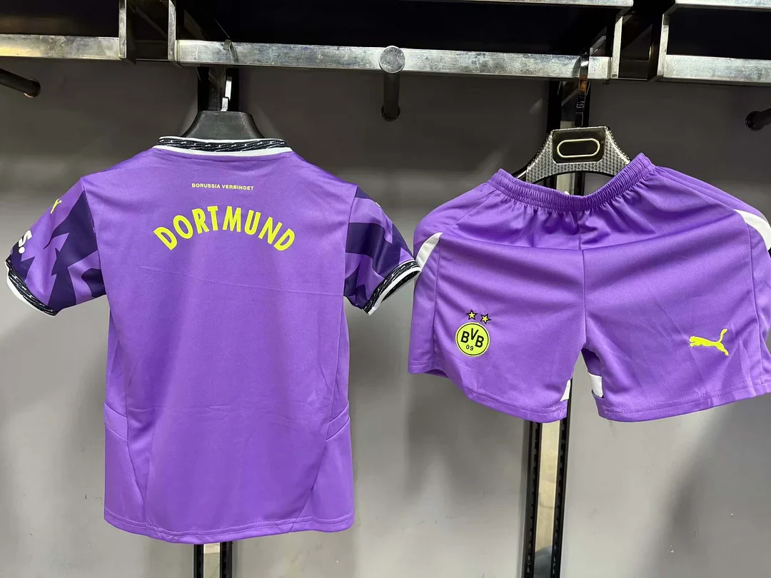2025/2026 Dortmund Limited Jersey Kids Size - Image 2