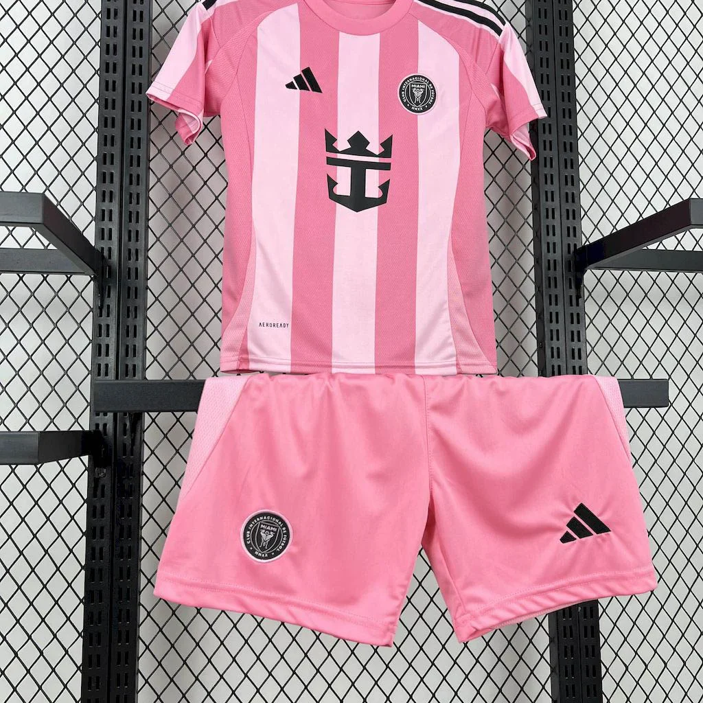 2025-2026 Inter Miami Home Kit Kids Size - Image 5