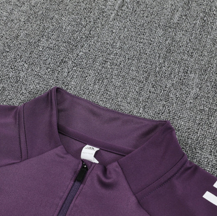 2025/2026 Manchester United Purple Tracksuit - Image 3