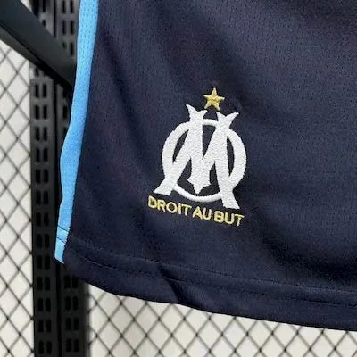 2025/2026 Olympique de Marseille Away Kit Kids Size - Image 6