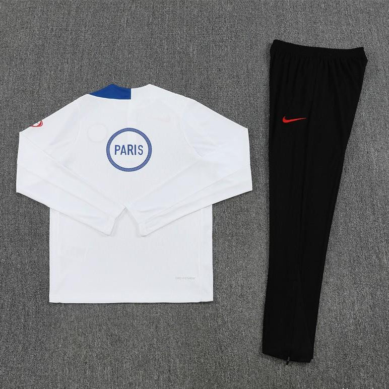 2025/2026 PSG Paris Saint-Germain White Tracksuit - Image 2