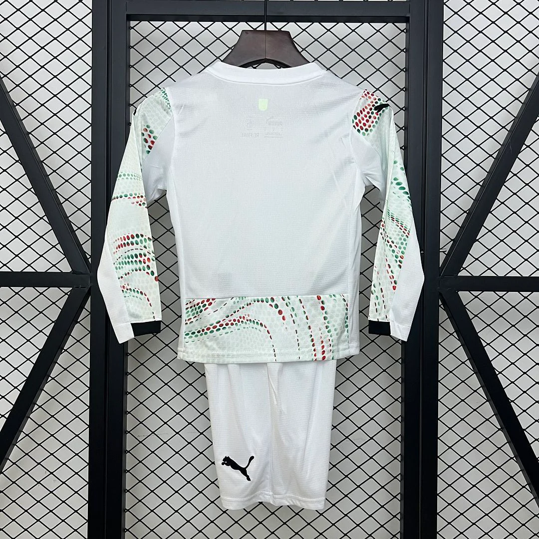 2025 Portugal Away Long Sleeve Kids Size - Image 2
