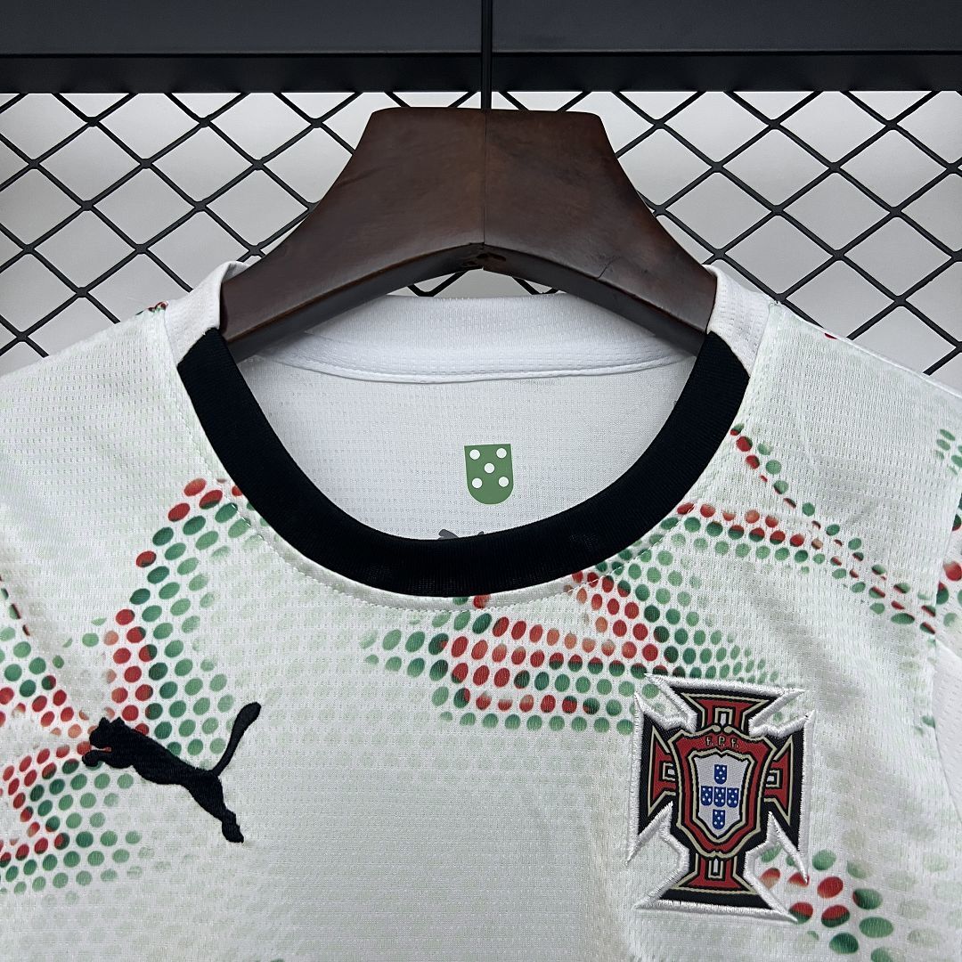 2025 Portugal Away Long Sleeve Kids Size - Image 3