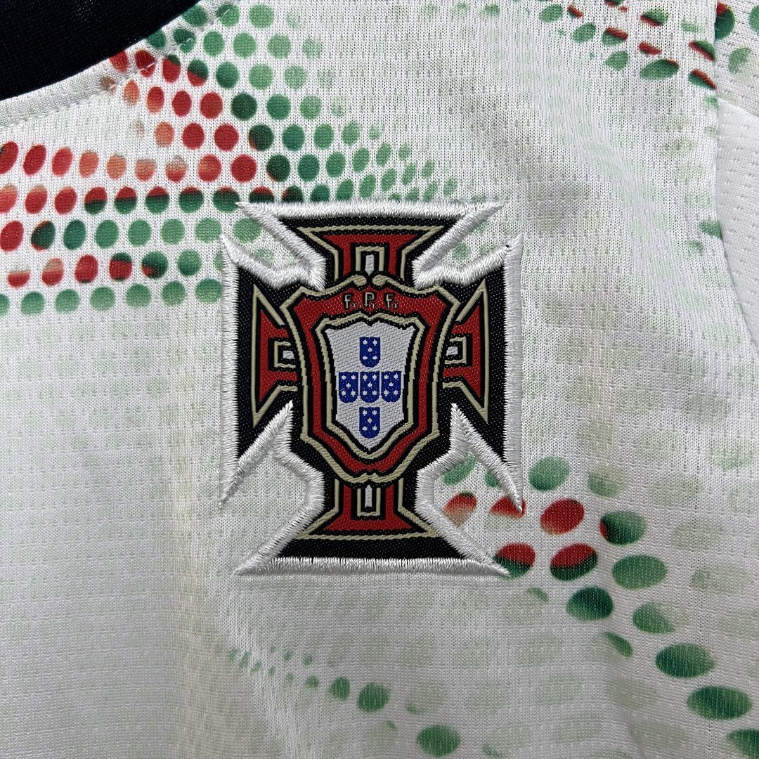 2025 Portugal Away Long Sleeve Kids Size - Image 5
