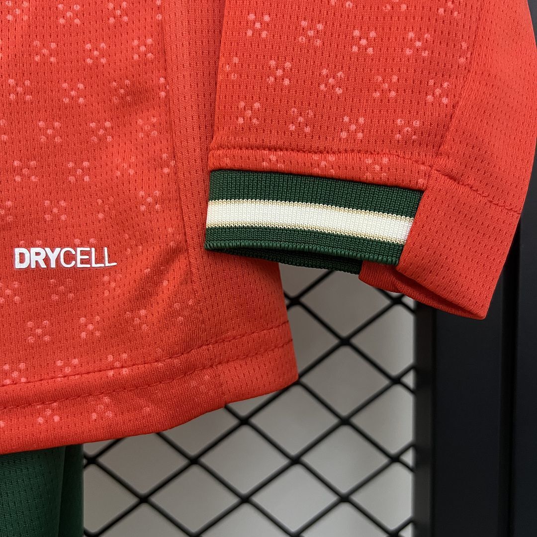 2025 Portugal Home Long Sleeve Kids Size - Image 6