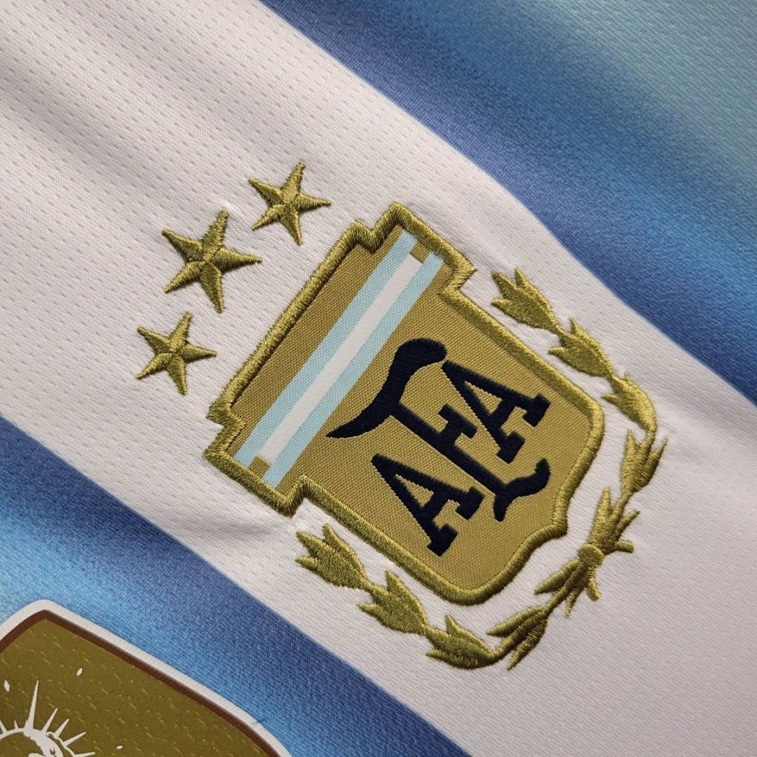 2026 Argentina Home World Cup Kit Long Sleeve Fan Version - Image 5