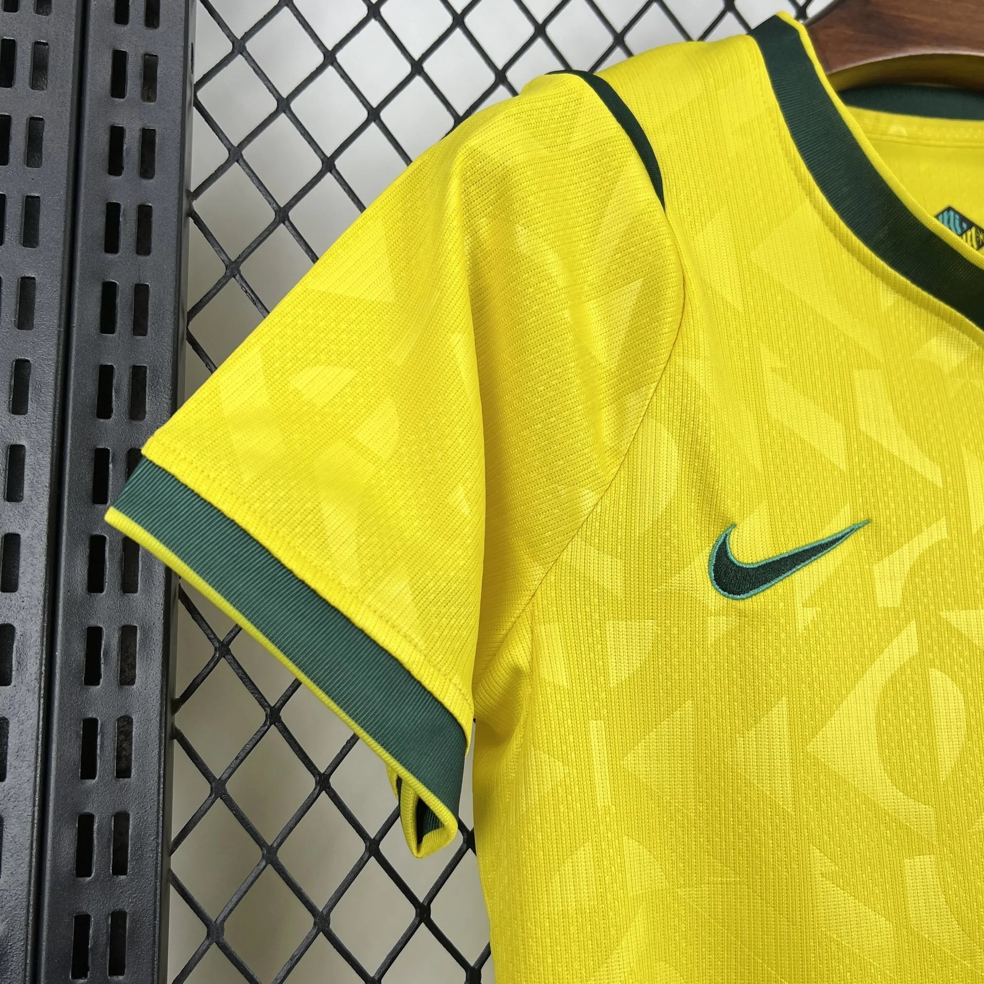 2026 Brazil Home World Cup Kit Kids Size - Image 6