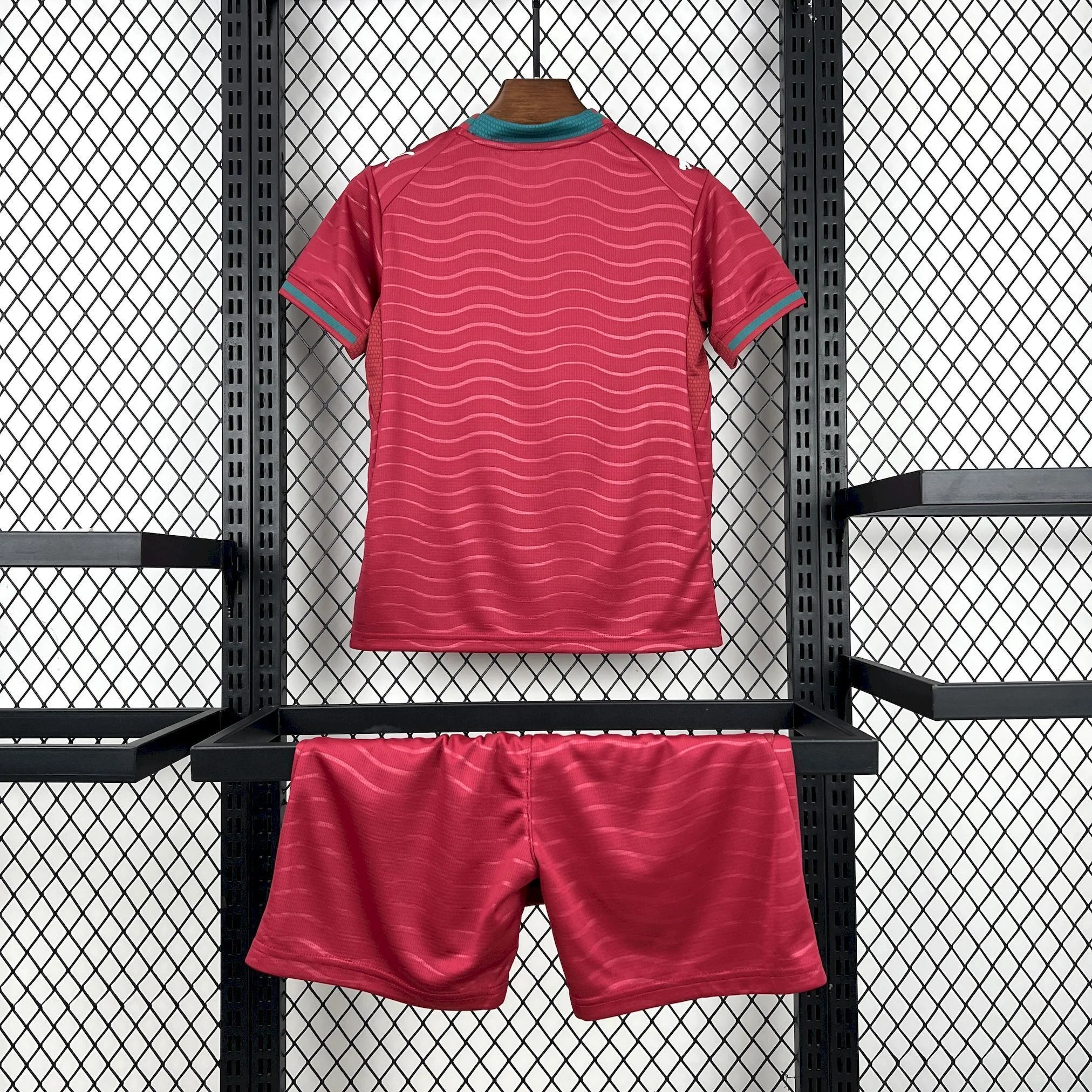 2026 Portugal Home World Cup Kit Kids Size - Image 2