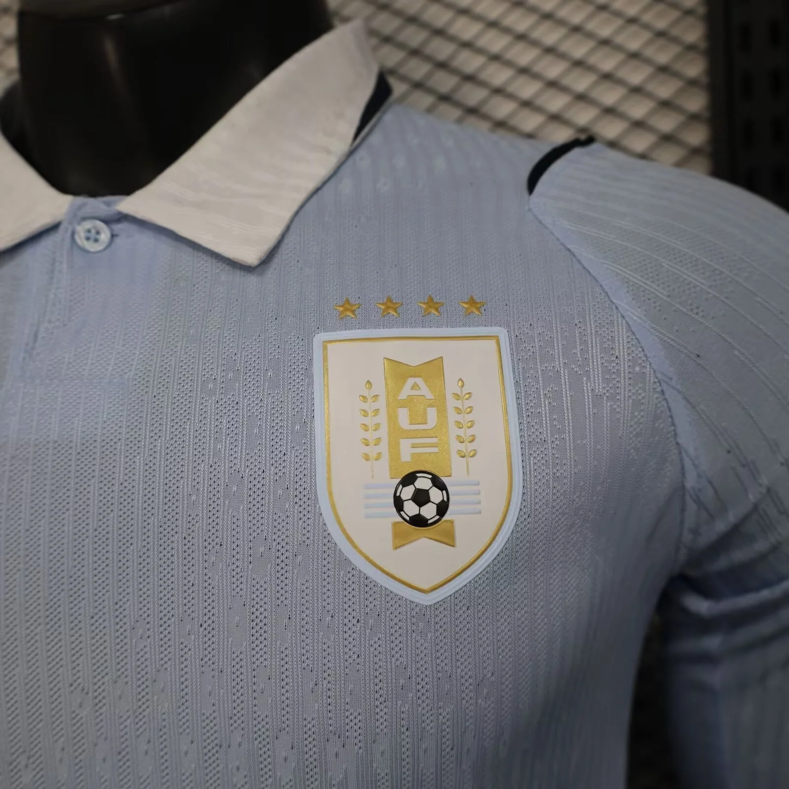 2026 Uruguay Home World Cup Kit Long Sleeve Player Version - Image 5