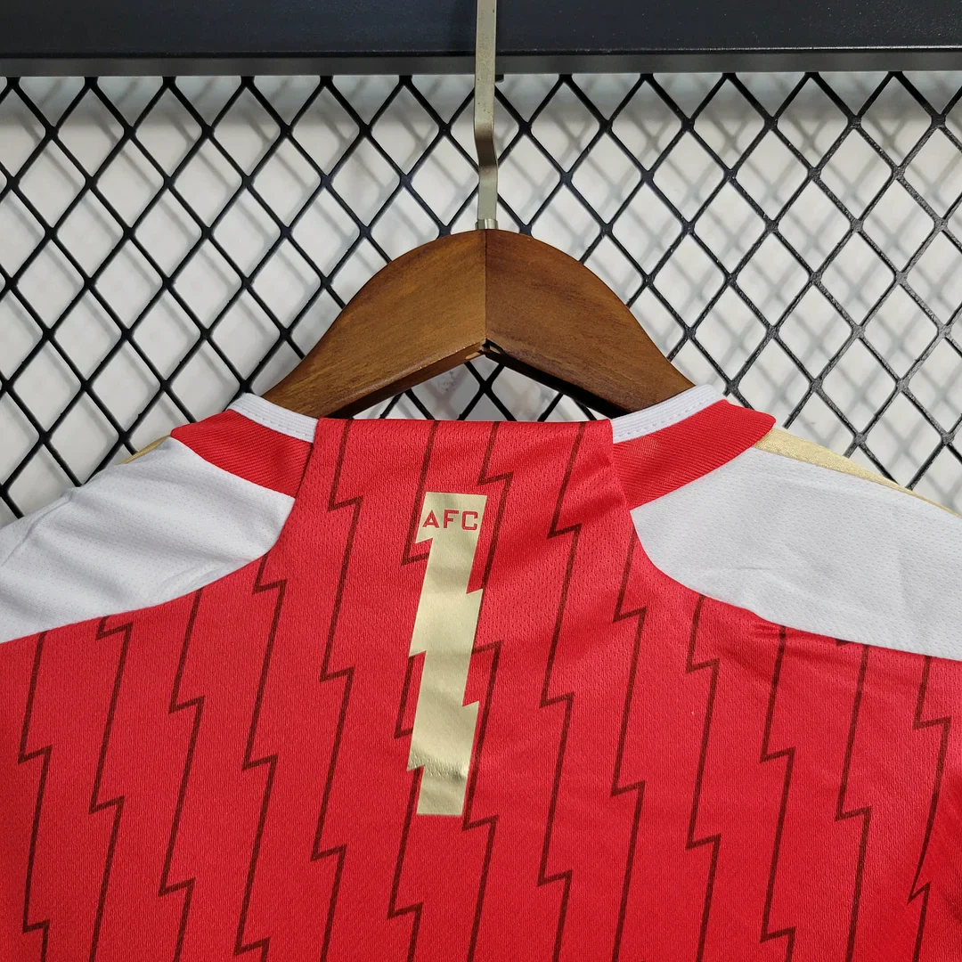 2023/2024 Arsenal Home Kit Kids Size - Image 7