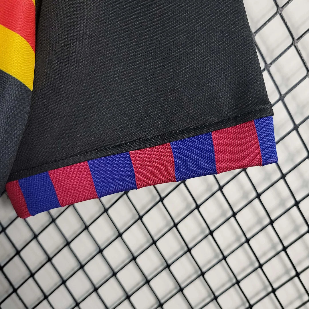 2023/2024 Barcelona Black Training Kit - Image 9