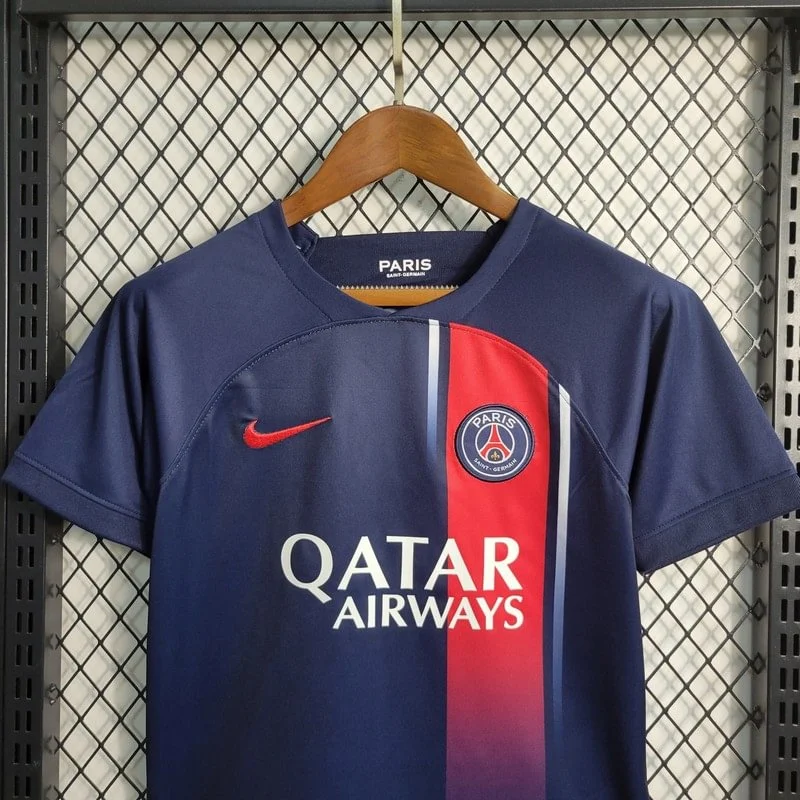 2023/2024 PSG Paris Saint-Germain Home Kids Size - Image 3