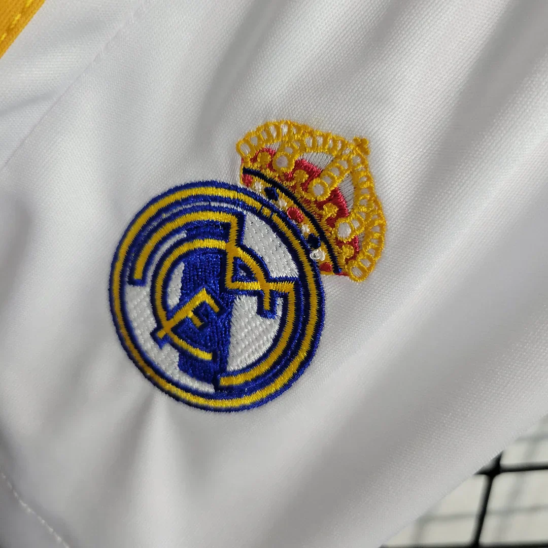 2023/2024 Real Madrid Home Kit Kids Size - Image 8