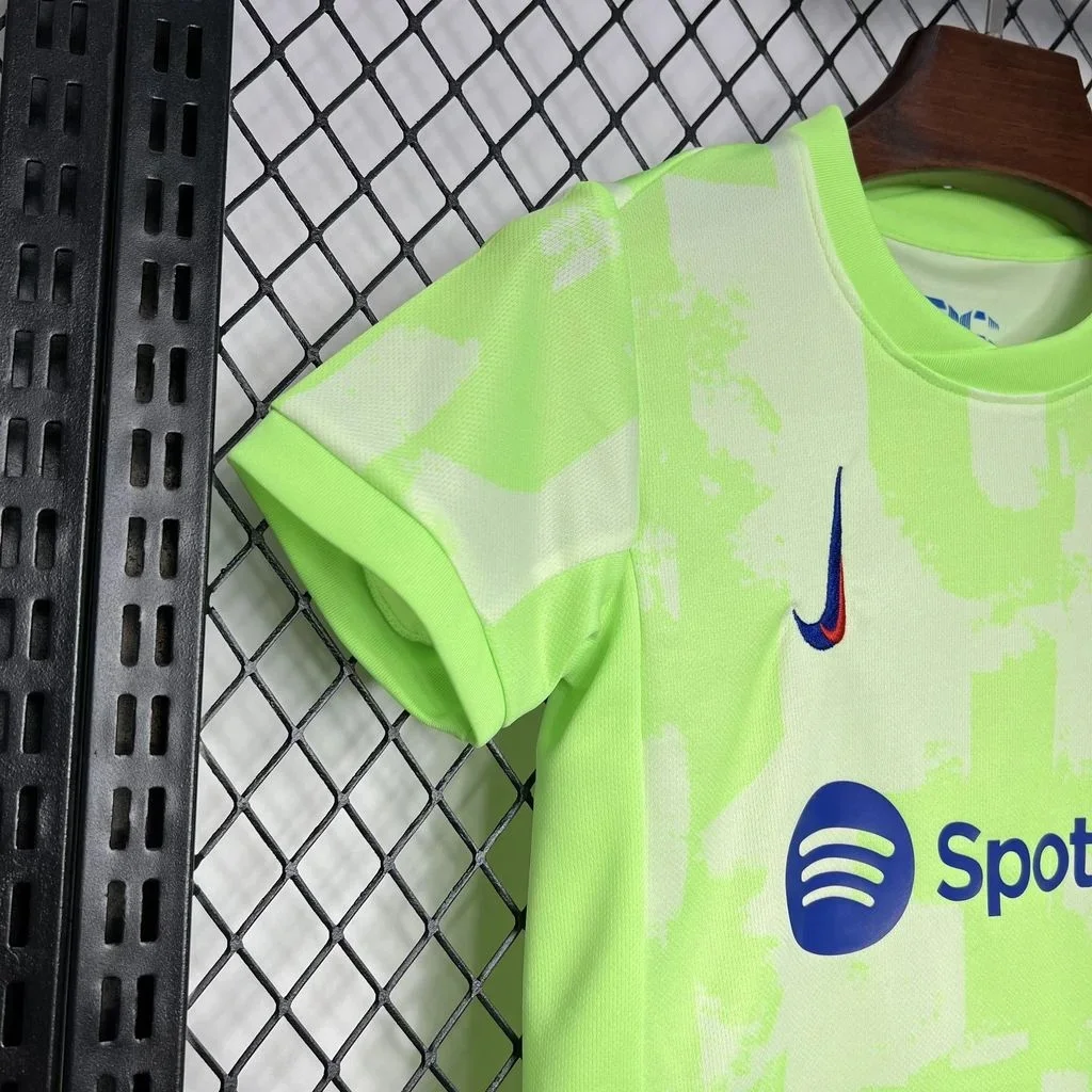 2024/2025 Barcelona Third Away Kit Kids Size - Image 3