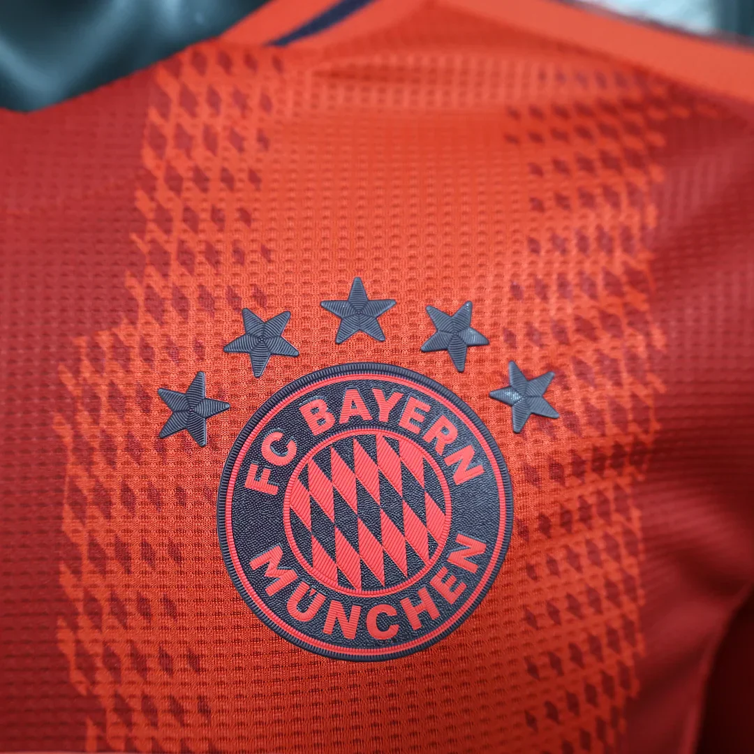 2024/2025 Bayern Munchen Home Kit Long Sleeve - Image 5