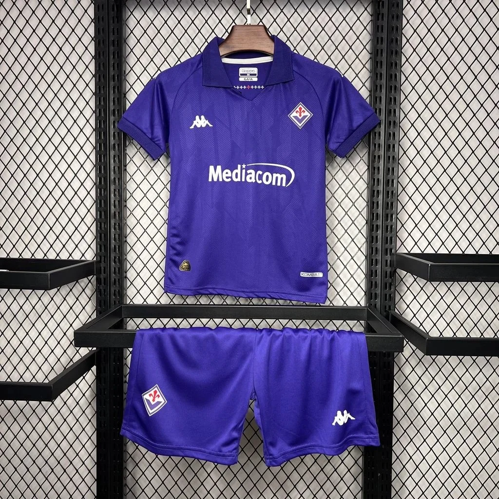 2024/2025 Fiorentina Home Kit Kids Size