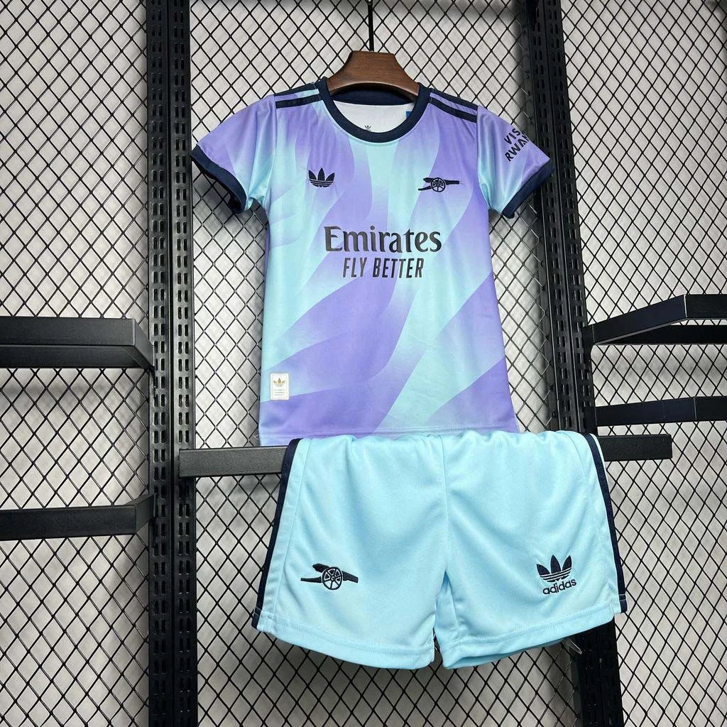 2024/2025 Arsenal Third Away Kit Kids Size - Image 3
