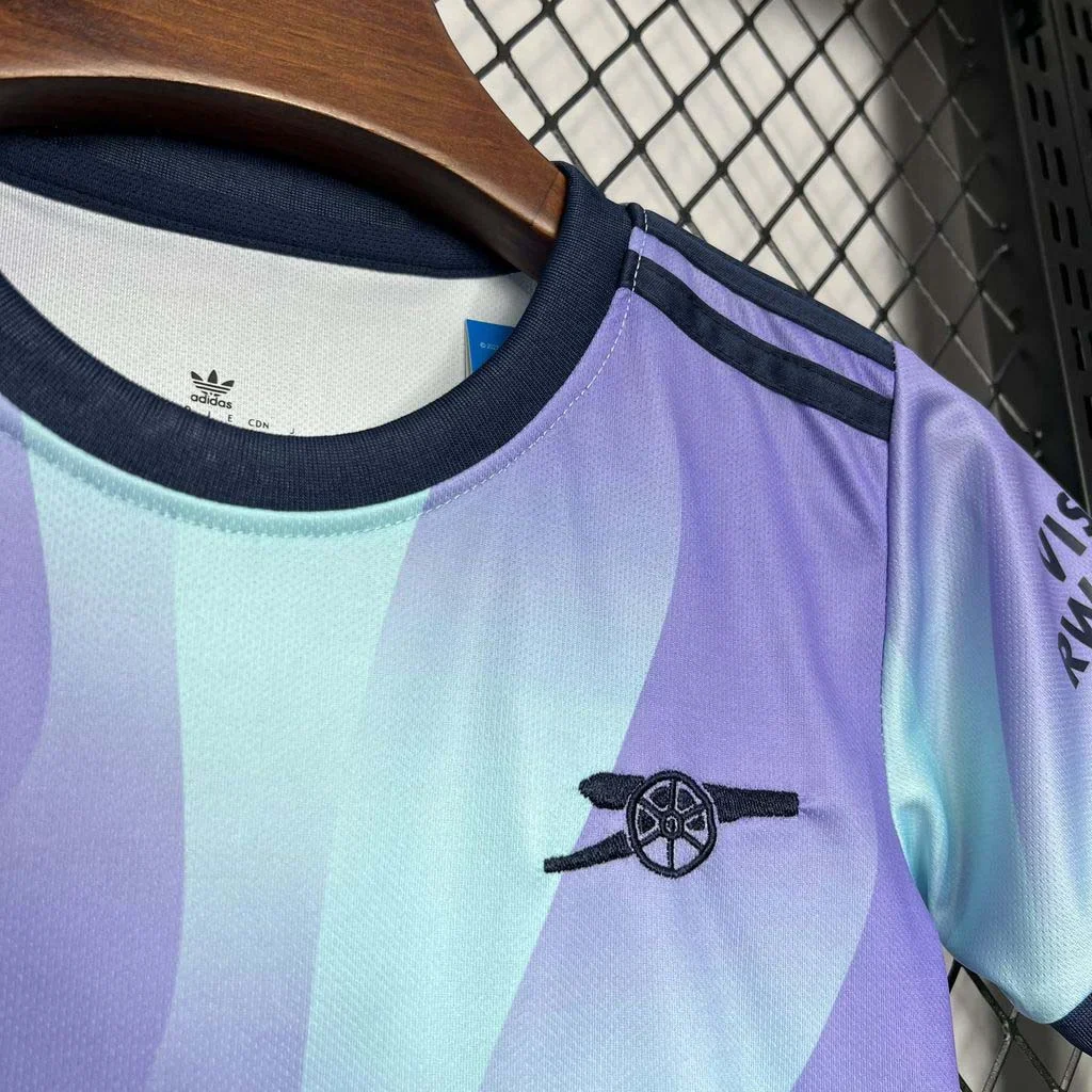 2024/2025 Arsenal Third Away Kit Kids Size - Image 6