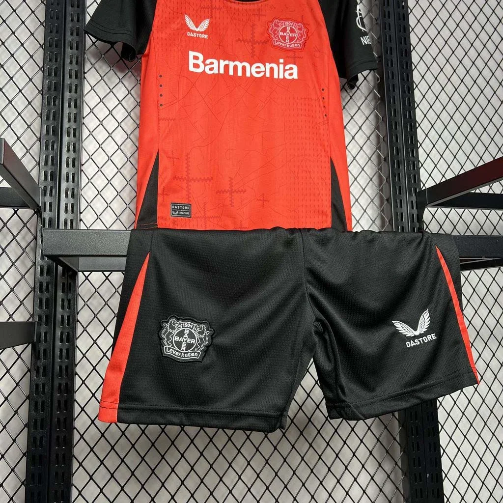 2024/2025 Leverkusen Home Kids Size - Image 5