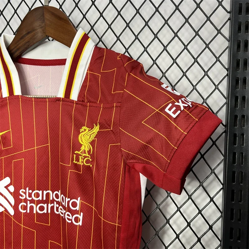 2024/2025 Liverpool Home Kids Size - Image 4