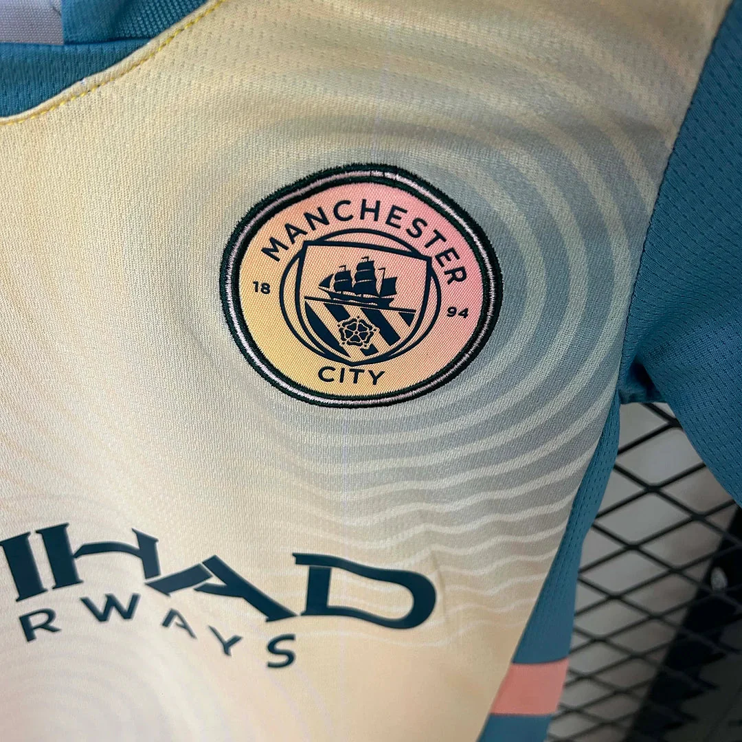 2024/2025 Manchester City Fourth Away Kids Size - Image 4