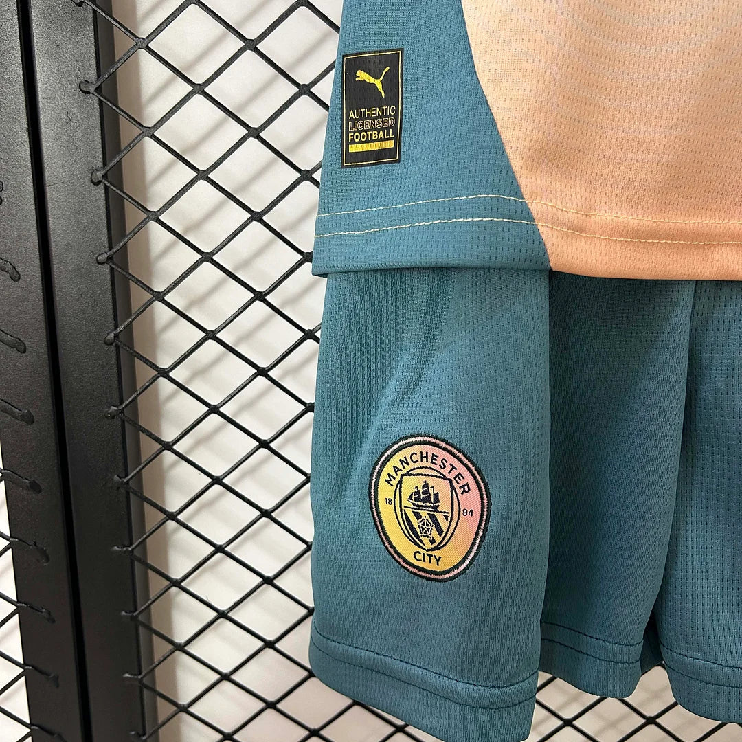 2024/2025 Manchester City Fourth Away Kids Size - Image 7