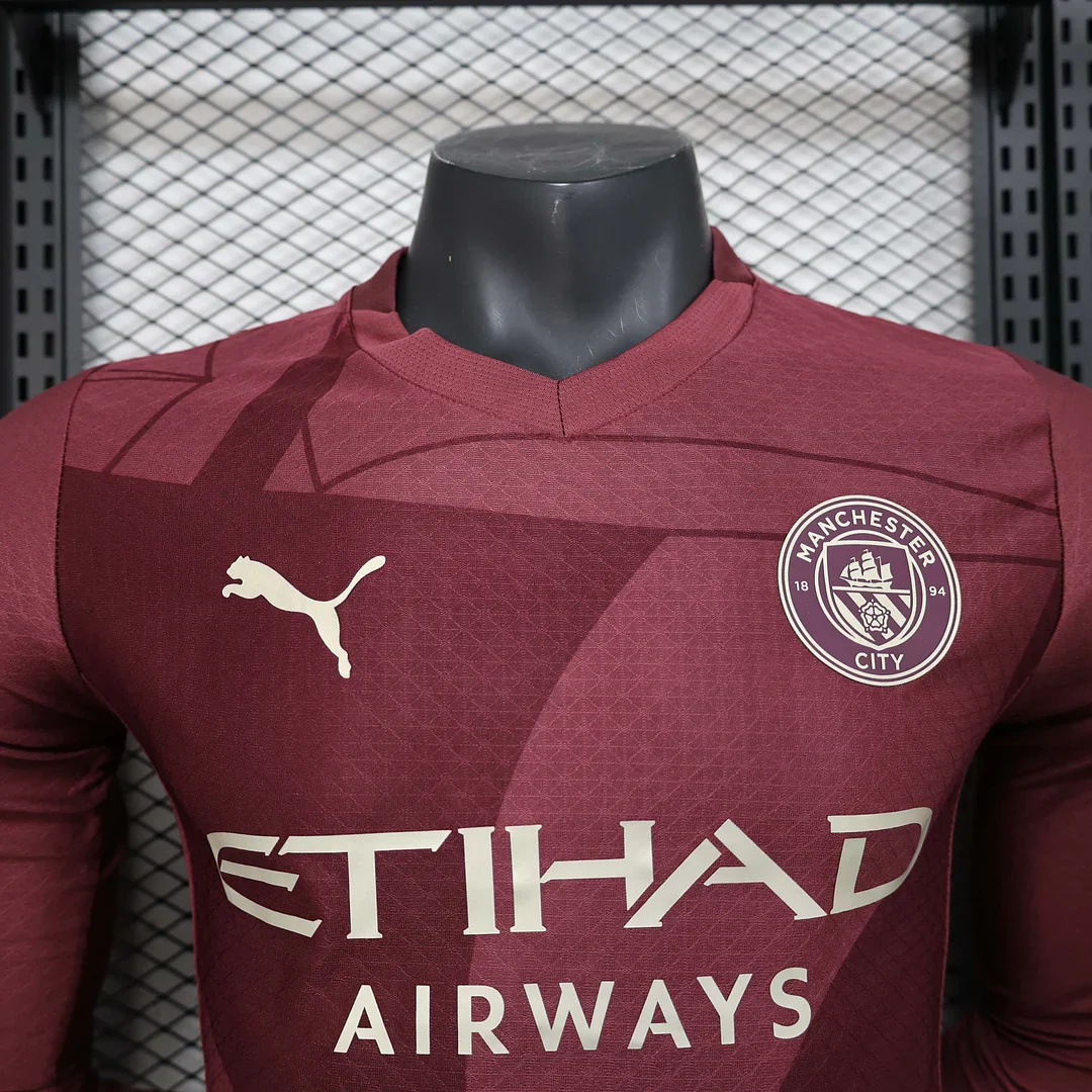 2024/2025 Manchester City Third Away Long Sleeve - Image 3