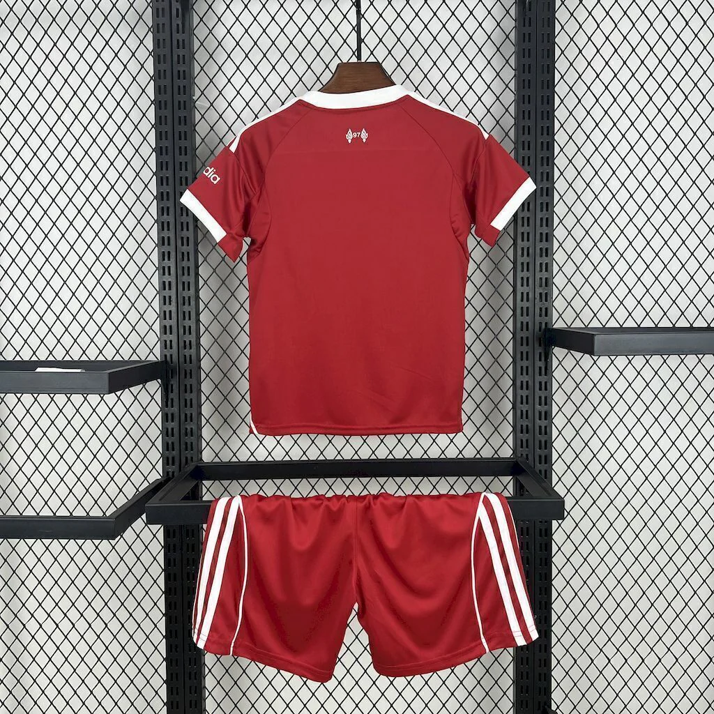2025/2026 Liverpool Home Kit Kids Size - Image 2