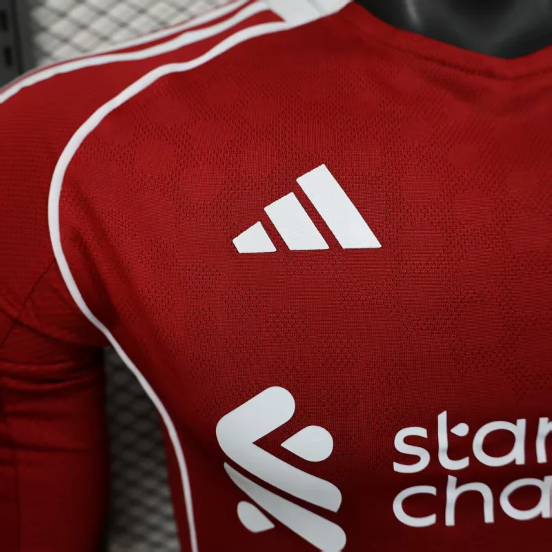 2025/2026 Liverpool Home Long Sleeve - Image 3