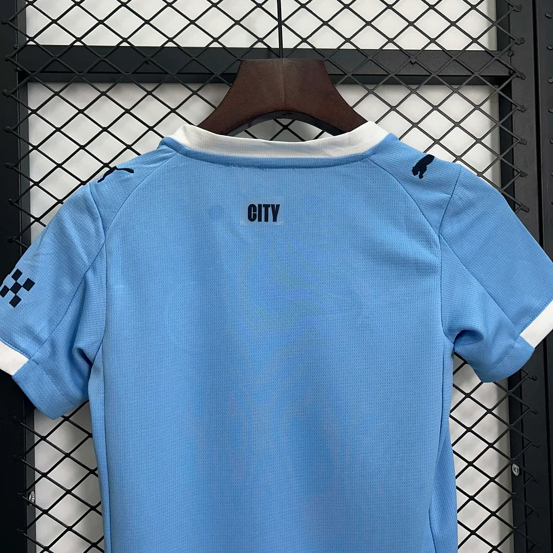 2025/2026 Manchester City Home Kids Size - Image 4