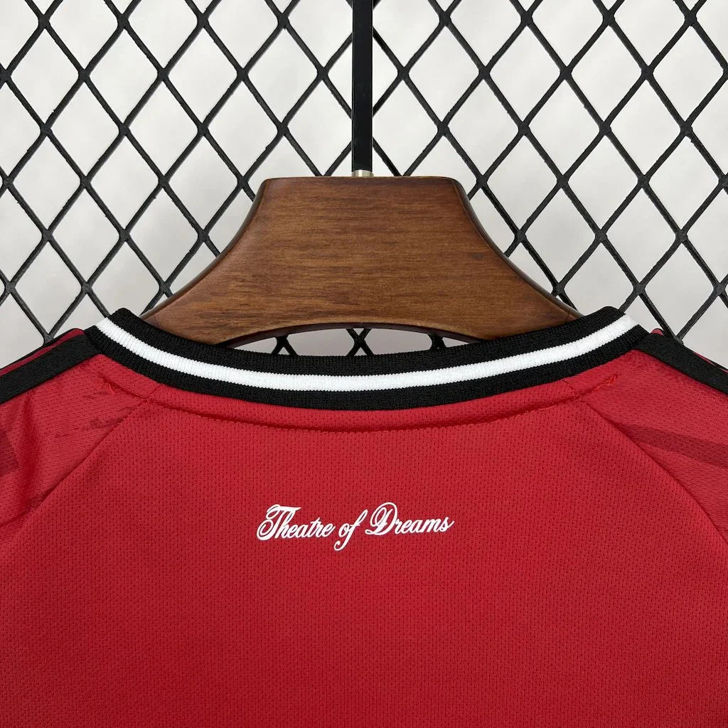 2025/2026 Manchester United Home Kit Kids Size - Image 6