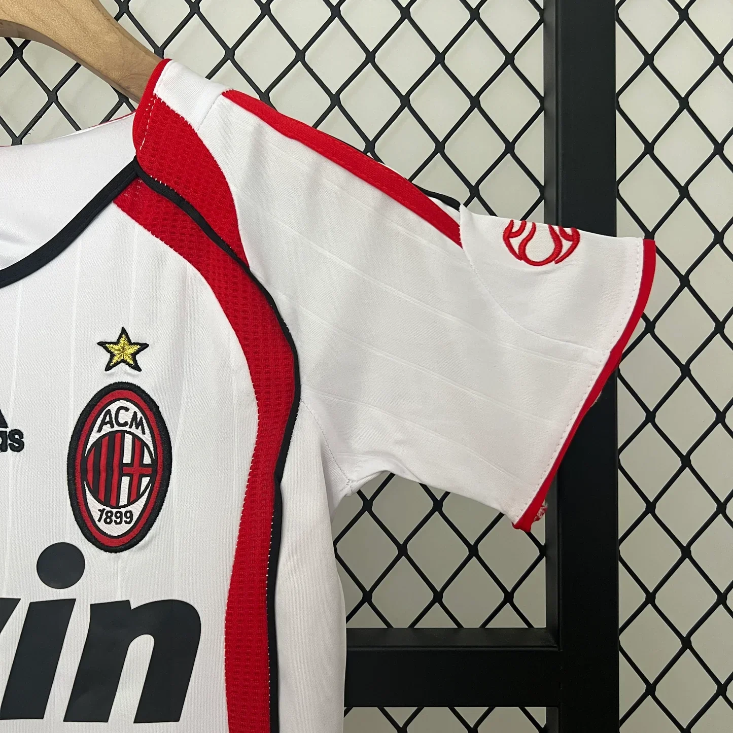 Ac Milan 2006/2007 Away Jersey Kids Size - Image 5