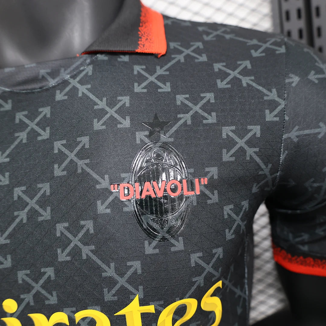2024/2025 AC Milan X Off White Limited Jersey - Image 5