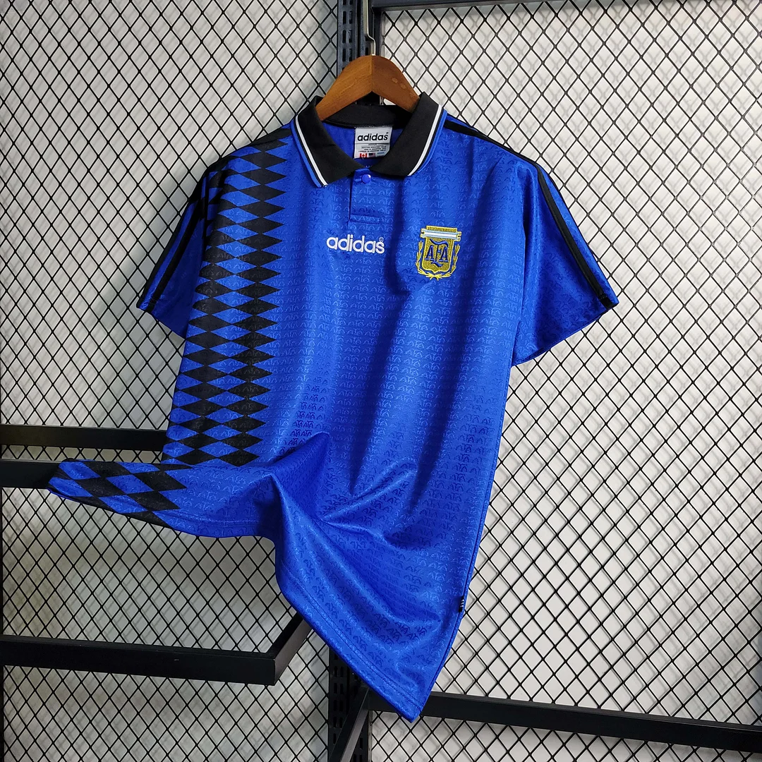 1994 Retro Argentina Home Jersey - Image 3